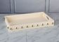 OEM Home Decorative Display Tray MDF Metal Cream White For Home