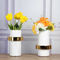 Modern Gold Plated 300mm 270mm Decorative Flower Vase