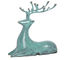 410x270mm Metal Tabletop Deer Statues For Home Decor