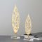 Home Stainless Steel Gold Leaf Sculpture Arts And Crafts