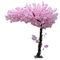 Fiberglass Artificial Cherry Blossom Trees UV Stabilized 140cm Height Waterproof